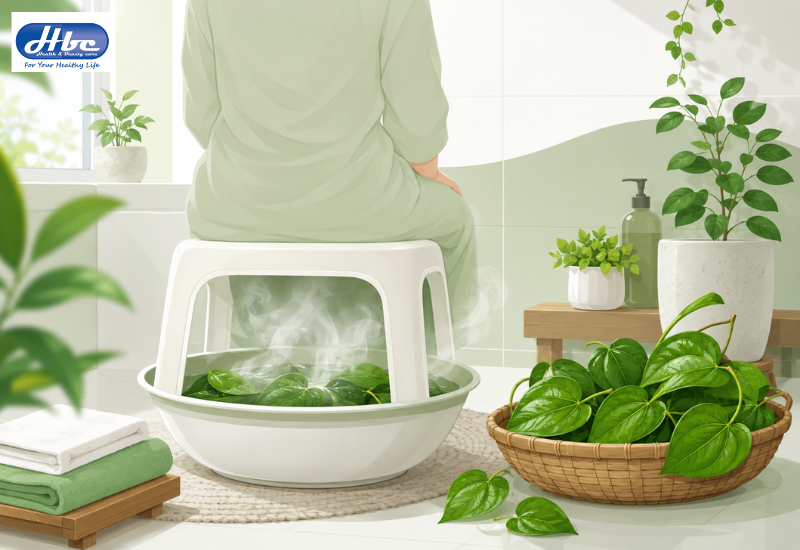 cách chữa bệnh trĩ tại nhà bằng lá trầu không