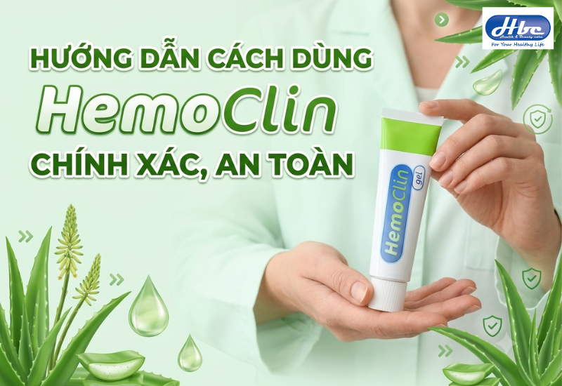 cách dùng HemoClin 