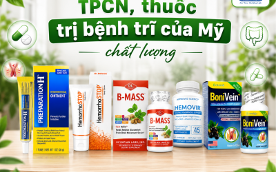 5 TPCN, thuốc trị bệnh trĩ của Mỹ chất lượng, hiệu quả hiện nay