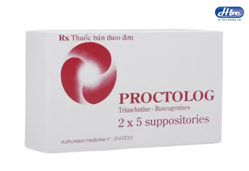 thuốc đặt hậu môn trị bệnh trĩ​ 